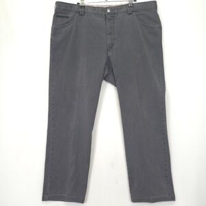Meyer Dublin Gray Pants Mens 38 / 26 Modern Comfort Organic Cotton Stretch EU